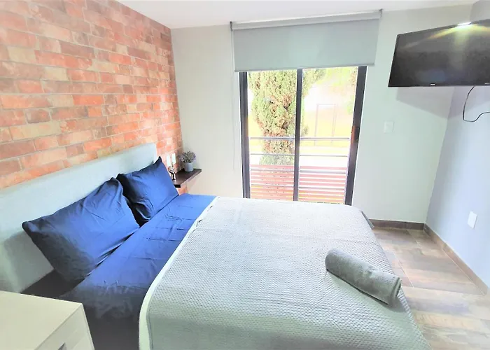 R08 Mid At Itesm Cem Full Services, Shared-kitchen, Fridge ,laundry, Smart Tv, Parking, Balcony *