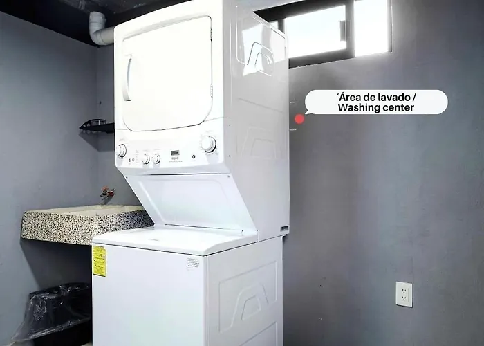 R08 Mid At Itesm Cem Full Services, Shared-kitchen, Fridge ,laundry, Smart Tv, Parking, Balcony *